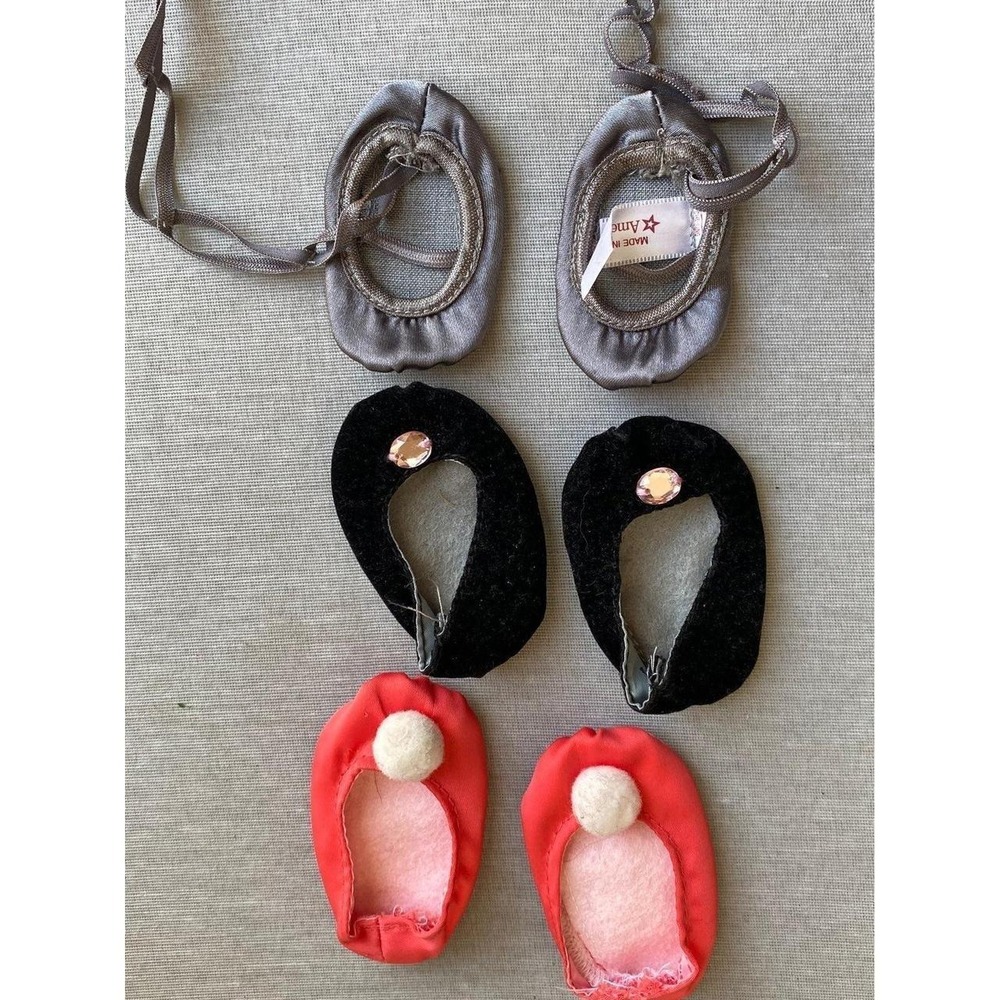 American Girl Doll Shoes 3 Pair